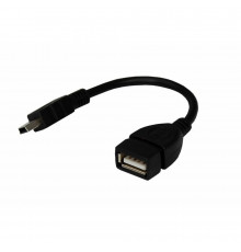 Кабель USB-A/mini USB Rexant 2,4 А 0,15 м (18-1181)