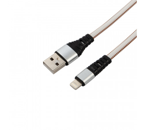 Кабель USB-A/Lightning Rexant 2,4 А 1 м (18-7056) Кабель USB-A/Lightning Rexant 2,4 А 1 м (18-7056)