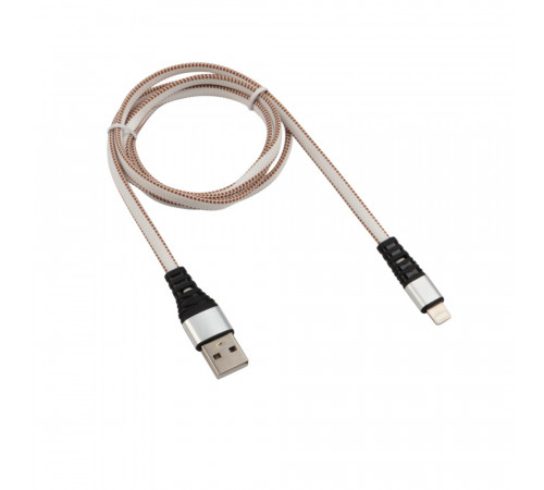 Кабель USB-A/Lightning Rexant 2,4 А 1 м (18-7056) Кабель USB-A/Lightning Rexant 2,4 А 1 м (18-7056)