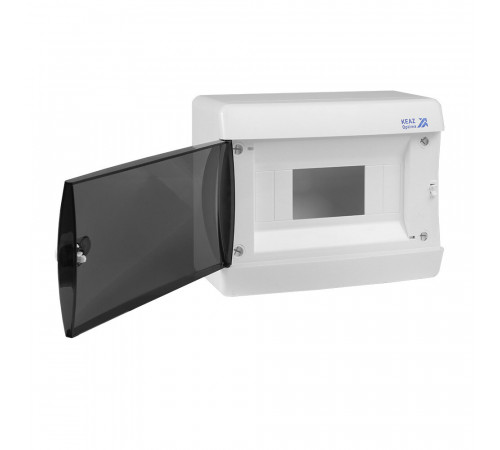 Щит распределительный встраиваемый КЭАЗ OptiBox ЩРВ пластиковый IP41 182х150х102,9 мм 6 модулей Щит распределительный встраиваемый КЭАЗ OptiBox ЩРВ пластиковый IP41 182х150х102,9 мм 6 модулей