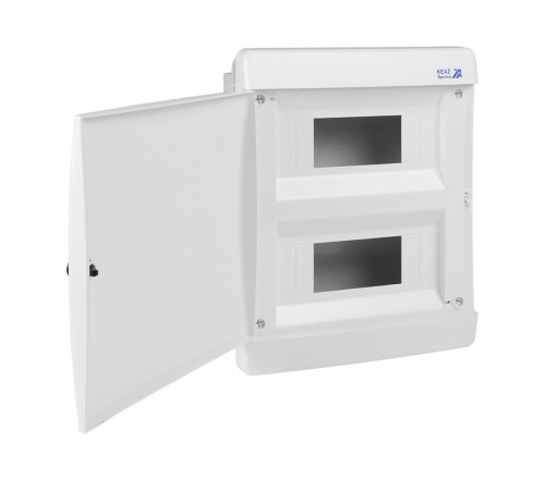 Щит распределительный встраиваемый КЭАЗ OptiBox ЩРВ пластиковый IP41 236х290х102,9 мм 18 модулей непрозрачная дверь Щит распределительный встраиваемый КЭАЗ OptiBox ЩРВ пластиковый IP41 236х290х102,9 мм 18 модулей непрозрачная дверь