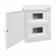 Щит распределительный встраиваемый КЭАЗ OptiBox ЩРВ пластиковый IP41 236х290х102,9 мм 18 модулей непрозрачная дверь