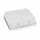 Щит распределительный встраиваемый КЭАЗ OptiBox ЩРВ пластиковый IP41 236х290х102,9 мм 18 модулей непрозрачная дверь
