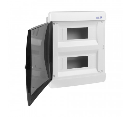 Щит распределительный встраиваемый КЭАЗ OptiBox ЩРВ пластиковый IP41 236х290х102,9 мм 18 модулей Щит распределительный встраиваемый КЭАЗ OptiBox ЩРВ пластиковый IP41 236х290х102,9 мм 18 модулей