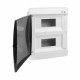 Щит распределительный встраиваемый КЭАЗ OptiBox ЩРВ пластиковый IP41 236х290х102,9 мм 18 модулей