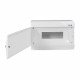 Щит распределительный навесной КЭАЗ OptiBox ЩРН пластиковый IP41 290х195х102,9 мм 12 модулей непрозрачная дверь