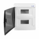 Щит распределительный встраиваемый КЭАЗ OptiBox ЩРВ пластиковый IP41 236х290х102,9 мм 18 модулей