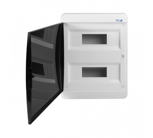 Щит распределительный встраиваемый КЭАЗ OptiBox ЩРВ пластиковый IP41 290х385х102 мм 24 модуля Щит распределительный встраиваемый КЭАЗ OptiBox ЩРВ пластиковый IP41 290х385х102 мм 24 модуля