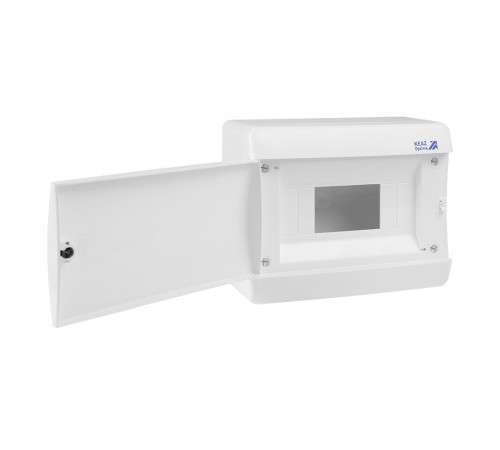 Щит распределительный навесной КЭАЗ OptiBox ЩРН пластиковый IP41 218х170х102,9 мм 8 модулей непрозрачная дверь Щит распределительный навесной КЭАЗ OptiBox ЩРН пластиковый IP41 218х170х102,9 мм 8 модулей непрозрачная дверь