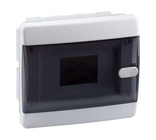 Щит распределительный встраиваемый КЭАЗ OptiBox ЩРВ пластиковый IP41 218х170х102,9 мм 8 модулей