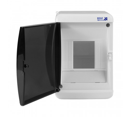 Коробка под автомат КЭАЗ OptiBox ЩРН IP41 93х96х140 мм 4 модуля белая Коробка под автомат КЭАЗ OptiBox ЩРН IP41 93х96х140 мм 4 модуля белая