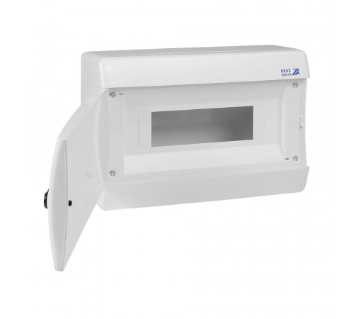 Щит распределительный навесной КЭАЗ OptiBox ЩРН пластиковый IP41 290х195х102,9 мм 12 модулей непрозрачная дверь Щит распределительный навесной КЭАЗ OptiBox ЩРН пластиковый IP41 290х195х102,9 мм 12 модулей непрозрачная дверь