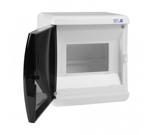 Коробка под автомат КЭАЗ OptiBox ЩРН IP41 93,2х132х140 мм 6 модулей белая Коробка под автомат КЭАЗ OptiBox ЩРН IP41 93,2х132х140 мм 6 модулей белая