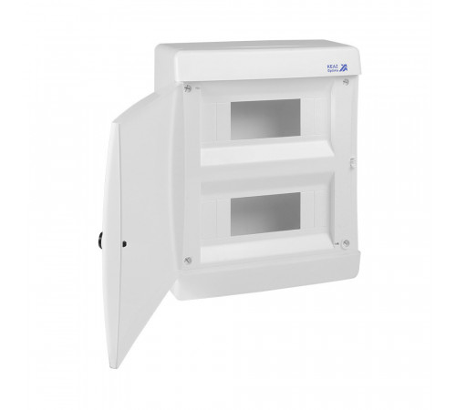 Щит распределительный навесной КЭАЗ OptiBox ЩРН пластиковый IP41 236х290х102,9 мм 18 модулей непрозрачная дверь Щит распределительный навесной КЭАЗ OptiBox ЩРН пластиковый IP41 236х290х102,9 мм 18 модулей непрозрачная дверь