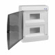 Щит распределительный навесной КЭАЗ OptiBox ЩРН пластиковый IP41 236х290х102,9 мм 18 модулей