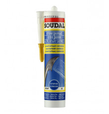 Герметик силиконовый санитарный Soudal белый 280 мл