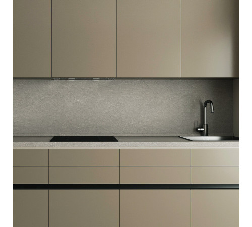 Панель стеновая ДСП для кухни 3000х600х4,5 мм 5035/q grey granite Панель стеновая ДСП для кухни 3000х600х4,5 мм 5035/q grey granite