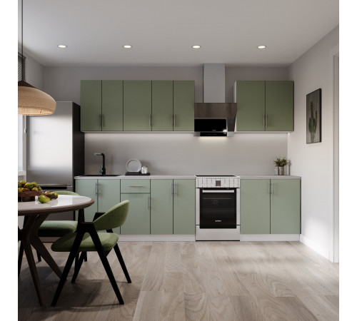 Панель стеновая ДСП для кухни 3000х600х4,5 мм 1478/s grey