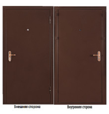 Дверь входная Промет Профи Про правая медный антик - медный антик 860х2060 мм