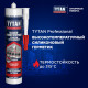 Герметик силиконовый высокотемпературный Tytan красный 280 мл