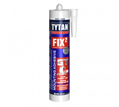 Клей монтажный гибридный Tytan Professional Fix2 GT белый 290 мл Клей монтажный гибридный Tytan Professional Fix2 GT белый 290 мл