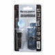 Цилиндр Palladium 70 C BK CP 70 35х35 мм ключ/вертушка хром