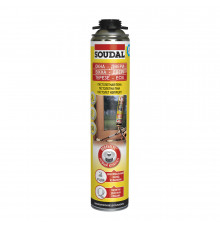 Пена монтажная профессиональная Soudal Gunfoam Yellow Окна-Двери летняя 750 мл