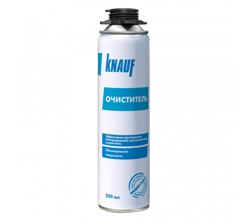Очиститель пены монтажной Knauf 500 мл Очиститель пены монтажной Knauf 500 мл