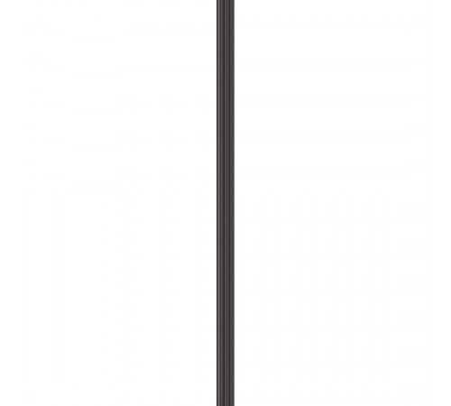 Реечная панель МДФ black lead 2700х119х16 мм Stella 0,32 кв.м