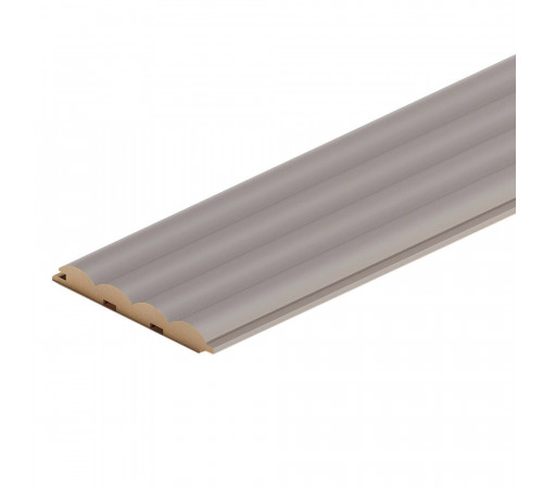 Панель МДФ 3D sandgrau 2700х119х16 мм Stella 0,32 кв.м Панель МДФ 3D sandgrau 2700х119х16 мм Stella 0,32 кв.м