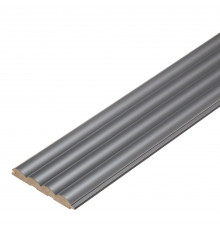 Панель МДФ 3D black lead 2700х119х16 мм Stella 0,32 кв.м