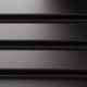 Реечная панель МДФ black lead 2700х119х16 мм Stella 0,32 кв.м