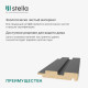 Профиль финишный для панелей 77х16х2700 мм black lead рейка
