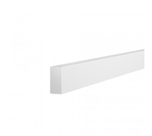 Декоративная рейка из экополимера 20х10х2000 мм Cosca Decor RX005 белая Декоративная рейка из экополимера 20х10х2000 мм Cosca Decor RX005 белая