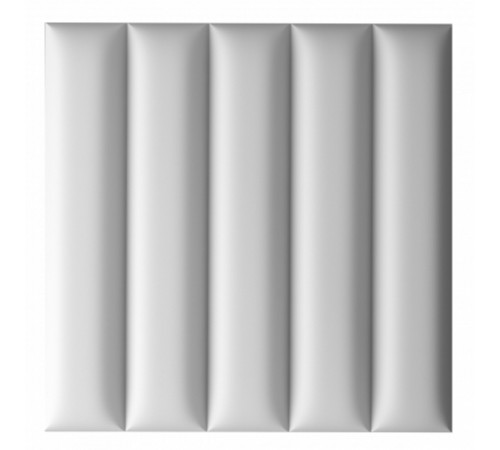 Панель декоративная из экополимера 500х500х35 мм Bello Deco Polymer СП 19 белая 0,25 кв.м