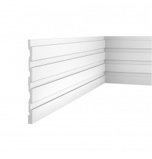 Панель декоративная из экополимера 156х2800х8 мм Cosca Decor RP001 белая 0,437 кв.м