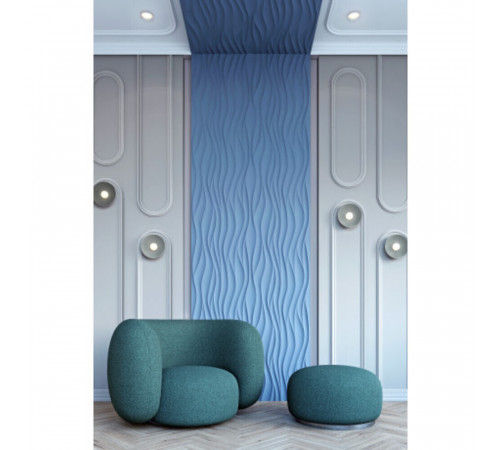 Панель декоративная из экополимера 500х500х15 мм Bello Deco Polymer СП 13 белая 0,25 кв.м Панель декоративная из экополимера 500х500х15 мм Bello Deco Polymer СП 13 белая 0,25 кв.м