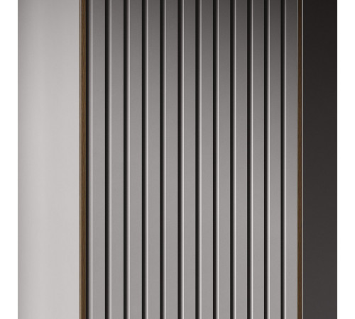 Панель декоративная из экополимера 156х2800х8 мм Cosca Decor RP001 белая 0,437 кв.м