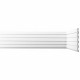 Панель декоративная из экополимера 200х2600х9 мм Bello Deco XPS СП 03/2.6 белая 0,52 кв.м