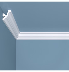 Плинтус потолочный из экополимера ударопрочный 35х30х2000 мм Bello Deco XPS К11