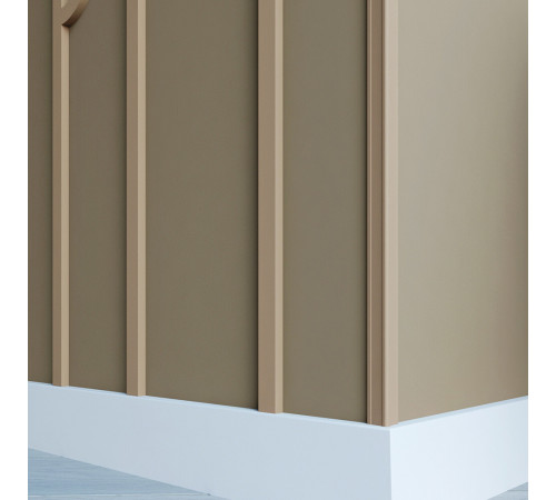 Молдинг из экополимера ударопрочный 20х10х2000 мм под покраску Bello Deco XPS M 19 белый Молдинг из экополимера ударопрочный 20х10х2000 мм под покраску Bello Deco XPS M 19 белый