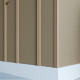 Молдинг из экополимера ударопрочный 20х10х2000 мм под покраску Bello Deco XPS M 19 белый