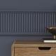 Молдинг из экополимера ударопрочный 30х24х2000 мм под покраску Bello Deco XPS M 21 белый