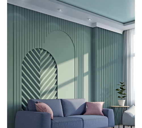 Плинтус потолочный из экополимера ударопрочный 40х100х2000 мм Bello Deco XPS К13H Плинтус потолочный из экополимера ударопрочный 40х100х2000 мм Bello Deco XPS К13H