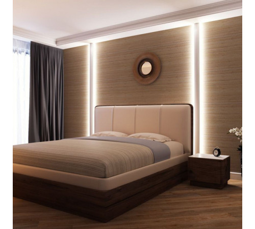 Молдинг из экополимера ударопрочный 55х25х2000 мм Cosca Decor Standart белый