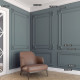 Молдинг из экополимера ударопрочный 100х23х2000 мм под покраску Bello Deco XPS M 13 белый