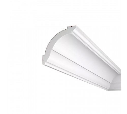 Плинтус потолочный из экополимера ударопрочный 69х71х2000 мм Cosca Decor KX Плинтус потолочный из экополимера ударопрочный 69х71х2000 мм Cosca Decor KX