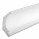 Плинтус потолочный из экополимера ударопрочный 30х30х2000 мм Cosca KX019