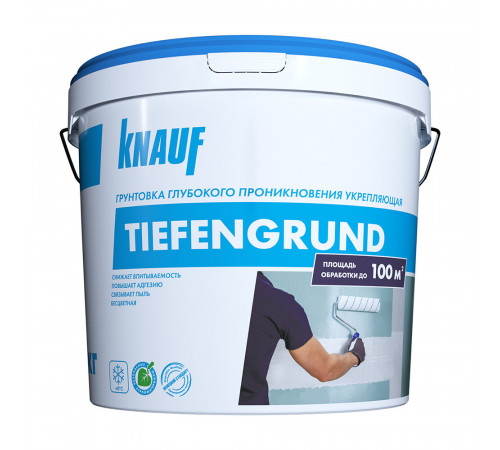 Грунт Knauf Тифен Грунд укрепляющий 10 кг Грунт Knauf Тифен Грунд укрепляющий 10 кг