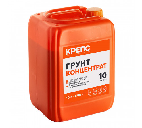 Грунт Крепс 10 л концентрат 1:5 Грунт Крепс 10 л концентрат 1:5